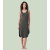 image:imageWiWi Nightgowns for Women Super Soft Sleeveless Racerback Nightgown Bamboo Viscose Plus Size Cooling Sleepshirts S4XAiron Grey