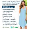 image:imageWiWi Nightgowns for Women Super Soft Sleeveless Racerback Nightgown Bamboo Viscose Plus Size Cooling Sleepshirts S4XApale Blue