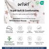 image:imageWiWi Nightgowns for Women Super Soft Sleeveless Racerback Nightgown Bamboo Viscose Plus Size Cooling Sleepshirts S4XCwhite Stars