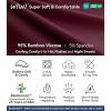 image:imageWiWi Pajamas for Women Long Sleeve Cooling Sleepwear Pants Set Super Soft Pj Viscose from Bamboo Loungewear Sets SXXLAbrownish Red