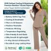 image:imageWiWi Pajamas for Women Long Sleeve Cooling Sleepwear Pants Set Super Soft Pj Viscose from Bamboo Loungewear Sets SXXLAcamel