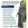 image:imageWiWi Pajamas for Women Long Sleeve Cooling Sleepwear Pants Set Super Soft Pj Viscose from Bamboo Loungewear Sets SXXLBdark Heather Grey