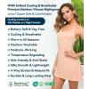 image:imageWiWi Slip Dress for Women Bamboo Viscose Spaghetti Strap Lingerie Sexy Cool Nightgowns Soft Sleep Chemise S4XStyle Abeige