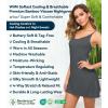 image:imageWiWi Slip Dress for Women Bamboo Viscose Spaghetti Strap Lingerie Sexy Cool Nightgowns Soft Sleep Chemise S4XStyle Airon Grey
