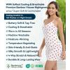 image:imageWiWi Slip Dress for Women Bamboo Viscose Spaghetti Strap Lingerie Sexy Cool Nightgowns Soft Sleep Chemise S4XStyle Alove