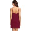image:imageWiWi Slip Dress for Women Bamboo Viscose Spaghetti Strap Lingerie Sexy Cool Nightgowns Soft Sleep Chemise S4XStyle Cwine