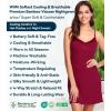 image:imageWiWi Slip Dress for Women Bamboo Viscose Spaghetti Strap Lingerie Sexy Cool Nightgowns Soft Sleep Chemise S4XStyle Cwine