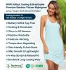 image:imageWiWi Slip Dress for Women Bamboo Viscose Spaghetti Strap Lingerie Sexy Cool Nightgowns Soft Sleep Chemise S4XStyle Daqua