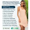 image:imageWiWi Slip Dress for Women Bamboo Viscose Spaghetti Strap Lingerie Sexy Cool Nightgowns Soft Sleep Chemise S4XStyle Dbeige