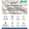 image:imageWiWi Super Soft Nightgowns for Women 34 Sleeve Cooling Nightshirts Sleepwear Bamboo Viscose Dress S4XBoat Leopard