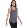 image:imageWiWi Tank Tops for Women Super Soft Sleeveless Pajama TShirt Cooling Loungewear Basic Shirts Viscose Bamboo Tee SXXLAdark Grey