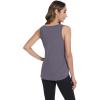 image:imageWiWi Tank Tops for Women Super Soft Sleeveless Pajama TShirt Cooling Loungewear Basic Shirts Viscose Bamboo Tee SXXLAdark Grey