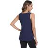 image:imageWiWi Tank Tops for Women Super Soft Sleeveless Pajama TShirt Cooling Loungewear Basic Shirts Viscose Bamboo Tee SXXLAnavy