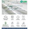 image:imageWiWi Viscose from Bamboo Nightgowns for Women Super Soft Sleeveless Tank Sleep Shirts Cooling Plus Size Sleepwear Dress S4XA Leaf