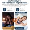 image:imageWiWi Viscose from Bamboo Nightgowns for Women Super Soft Sleeveless Tank Sleep Shirts Cooling Plus Size Sleepwear Dress S4XAheather Grey