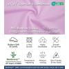 image:imageWiWi Viscose from Bamboo Nightgowns for Women Super Soft Sleeveless Tank Sleep Shirts Cooling Plus Size Sleepwear Dress S4XAlight Purple