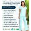 image:imageWiWi Viscose from Bamboo Pajama Sets for Women Super Soft Pjs Short Sleeve with Pants Cooling Sleepwear Loungewear SXXLAaqua