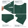 image:imageWiWi Viscose from Bamboo Pajama Sets for Women Super Soft Pjs Short Sleeve with Pants Cooling Sleepwear Loungewear SXXLAfence Green