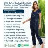image:imageWiWi Viscose from Bamboo Pajama Sets for Women Super Soft Pjs Short Sleeve with Pants Cooling Sleepwear Loungewear SXXLAnavy Stars