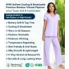 image:imageWiWi Viscose from Bamboo Pajama Sets for Women Super Soft Pjs Short Sleeve with Pants Cooling Sleepwear Loungewear SXXLAtaro Purple