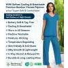 image:imageWiWi Viscose from Bamboo Pajama Sets for Women Super Soft Pjs Short Sleeve with Pants Cooling Sleepwear Loungewear SXXLAteal Blue