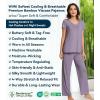 image:imageWiWi Viscose from Bamboo Pajama Sets for Women Super Soft Pjs Short Sleeve with Pants Cooling Sleepwear Loungewear SXXLAviolet