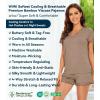 image:imageWiWi Womens Pajamas Set Bamboo Viscose Super Soft Short Sleeve Top Ruffle Shorts Sleepwear Cooling Pj Sets SXXLAcamel