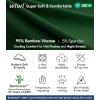 image:imageWiWi Womens Pajamas Set Bamboo Viscose Super Soft Short Sleeve Top Ruffle Shorts Sleepwear Cooling Pj Sets SXXLAdark Green