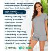 image:imageWiWi Womens Pajamas Set Bamboo Viscose Super Soft Short Sleeve Top Ruffle Shorts Sleepwear Cooling Pj Sets SXXLAheather Grey