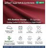 image:imageWiWi Womens Pajamas Set Bamboo Viscose Super Soft Short Sleeve Top Ruffle Shorts Sleepwear Cooling Pj Sets SXXLAredwhite Plaid