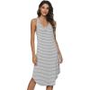 A-grey White Stripe