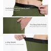 image:imageWiWi Mens Pajamas Set Super Soft Viscose Bamboo Sleepwear Cooling Sleep Sets Short Sleeve Loungewear with Pockets SXXLCdark Fence Green