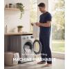 image:imageWiWi Mens Pajamas Set Super Soft Viscose Bamboo Sleepwear Cooling Sleep Sets Short Sleeve Loungewear with Pockets SXXLCnavy
