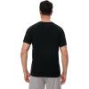 image:imageWiWi Mens TShirts Classic Soft Tee Viscose from Bamboo Loungewear Lightweight Short Sleeves Pajama Sleep Shirt SXXLDblack