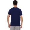 image:imageWiWi Mens TShirts Classic Soft Tee Viscose from Bamboo Loungewear Lightweight Short Sleeves Pajama Sleep Shirt SXXLDnavy