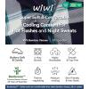 image:imageWiWi Pajamas for Men Viscose Bamboo Super Soft Long Sleeve Pj Set Cooling Crew Neck Loungewear with Pockets SXXLAnavynavyGreen Stripe Plaid