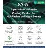 image:imageWiWi Pajamas for Men Viscose Bamboo Super Soft Long Sleeve Pj Set Cooling Crew Neck Loungewear with Pockets SXXLApine Greengreen Plaid