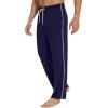 image:imageWiWi Viscose from Bamboo Mens Pajama Pants Soft Lounge Bottoms Sweatpants Sleep Pant Drawstring with Pockets SXXLCnavy