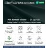 image:imageWiWi Couples Pajamas Set Women amp Men Super Soft Long Sleeve Sleepwear 1Pack Cool Bamboo Viscose PJs Set with Pockets SXXLBlackish Green