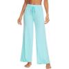image:imageWiWi Pajama Pants for Women Bamboo Viscose Super Soft Bottoms Plus Size Cooling Wide Leg Casual Lounge Yoga Sweatpants S4XAaqua