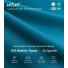 image:imageWiWi Nightgowns for Women Bamboo Viscose Cooling Sleepwear Super Soft Satin V Neck Sleepshirts Long Sleeve Nightshirt S4XAteal Blue
