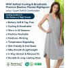 image:imageWiWi Nightgowns for Women Bamboo Viscose Super Soft Sleeveless Racerback Night Shirts Plus Size Cooling Sleepshirts S4XAheather Grey