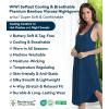 image:imageWiWi Nightgowns for Women Bamboo Viscose Super Soft Sleeveless Racerback Night Shirts Plus Size Cooling Sleepshirts S4XAink Blue