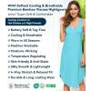 image:imageWiWi Nightgowns for Women Bamboo Viscose Super Soft Sleeveless Racerback Night Shirts Plus Size Cooling Sleepshirts S4XAturquoise