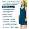 image:imageWiWi Nightgowns for Women Bamboo Viscose Super Soft Sleeveless Racerback Night Shirts Plus Size Cooling Sleepshirts S4XCpeacock Blue