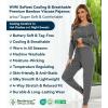 image:imageWiWi Bamboo Viscose Pajamas Set for Women Cooling Long Sleeve Sleepwear Super Soft Loungewear Pjs Jogger Pants Lounge SXXLAdark Heather Grey