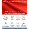 image:imageWiWi Bamboo Viscose Pajamas Set for Women Cooling Long Sleeve Sleepwear Super Soft Loungewear Pjs Jogger Pants Lounge SXXLAred