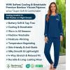 image:imageWiWi Bamboo Viscose Pajamas Set for Women Cooling Long Sleeve Sleepwear Super Soft Loungewear Pjs Jogger Pants Lounge SXXLBink Blue