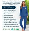 image:imageWiWi Bamboo Viscose Pajamas Set for Women Cooling Long Sleeve Sleepwear Super Soft Loungewear Pjs Jogger Pants Lounge SXXLBprussian Blue