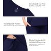 image:imageWiWi Bamboo Viscose Pajamas for Women Super Soft Cooling Loungewear Short Sleeve Tops and Long Pants Sleepwear SXXLDnavy